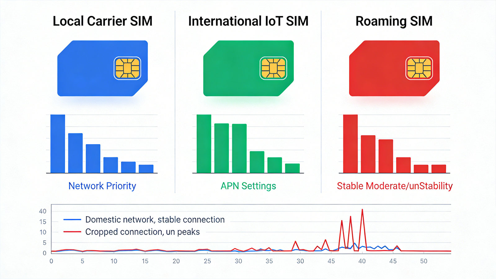 SIM Card Network Differences