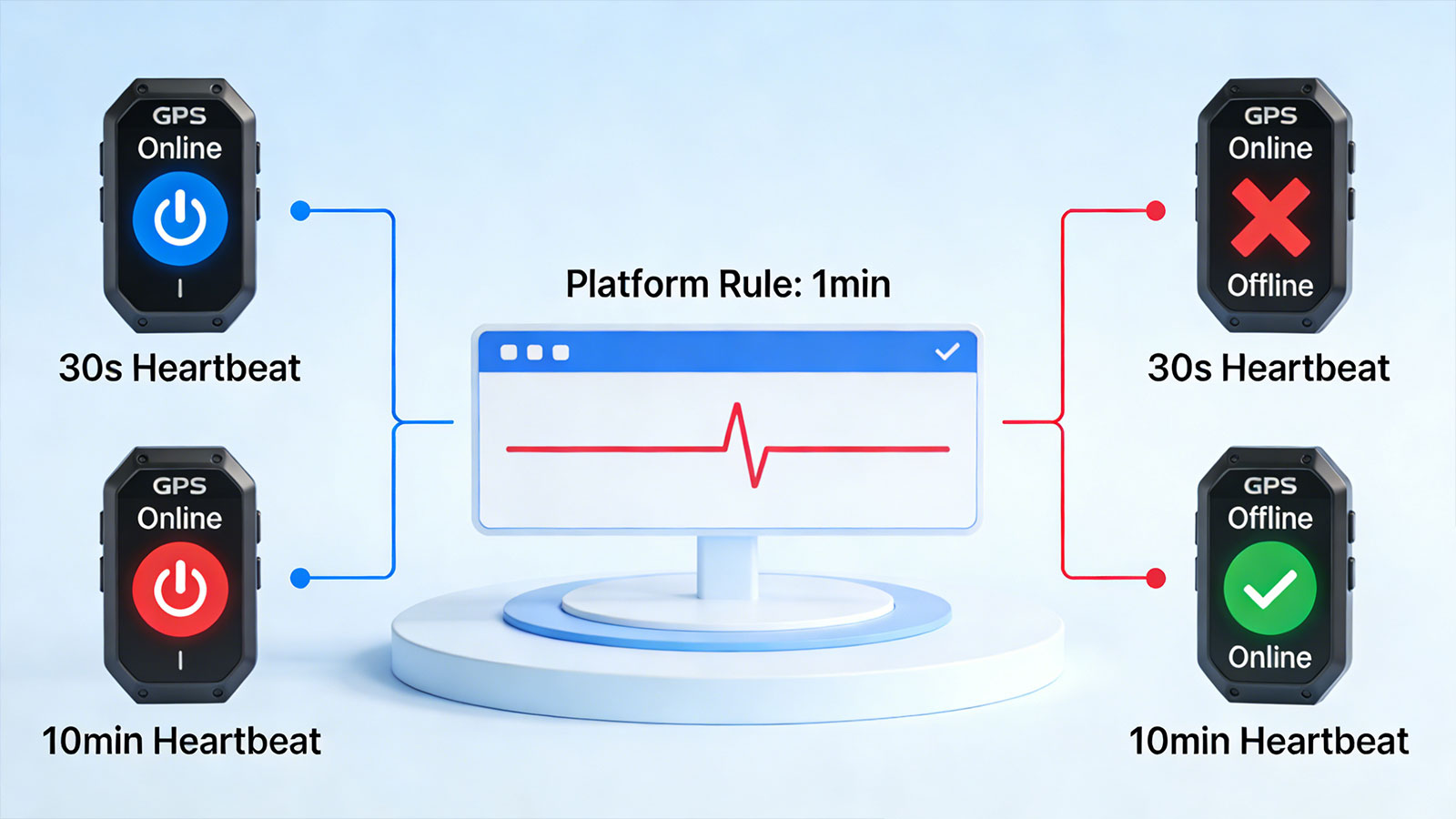 Inconsistent Device Heartbeat Mechanisms