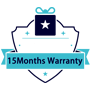 15 months warranty