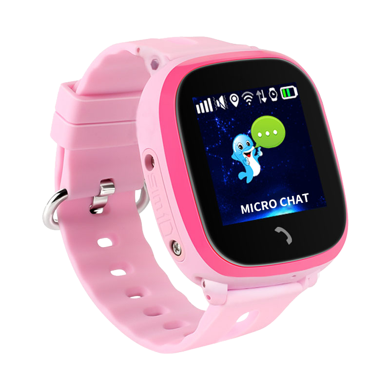 2G T Mobile Kids Smart Watch GPS Real Time Tracking with SOS Call IP67 Waterproof Smart Watch for Swimming Kids Watch Phone Manufacturer DF25_3