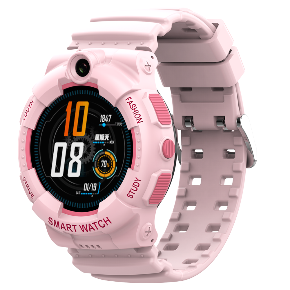 4G LTE Smartwatch with Long Battery Life 730mAh Support Real Time GPS Tracker with camera Video Call Health Monitor Strap Replaceable Kids GPS Watch Y01_1