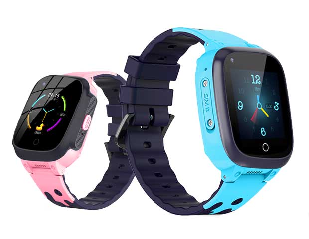 4G Kids GPS Watch Support GPS Location SOS Emergency Call Video Call Health Monitoring IP67 Waterproof Smartwatch That Can Call and Text H08