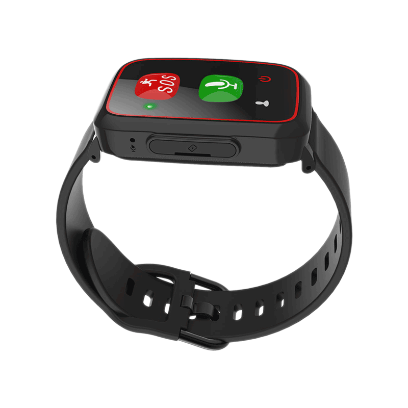 Monitor heart rate blood pressure body temperature and health 4G intelligent positioning phone bracelet SOS button one-click call to save the elderly waterproof phone bracelet H07_3