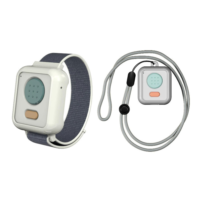GPS Panic Button with SOS Emergency Call for Help 4G/2G Wristband and Necklace 2-in-1 Tracking Device H15_5