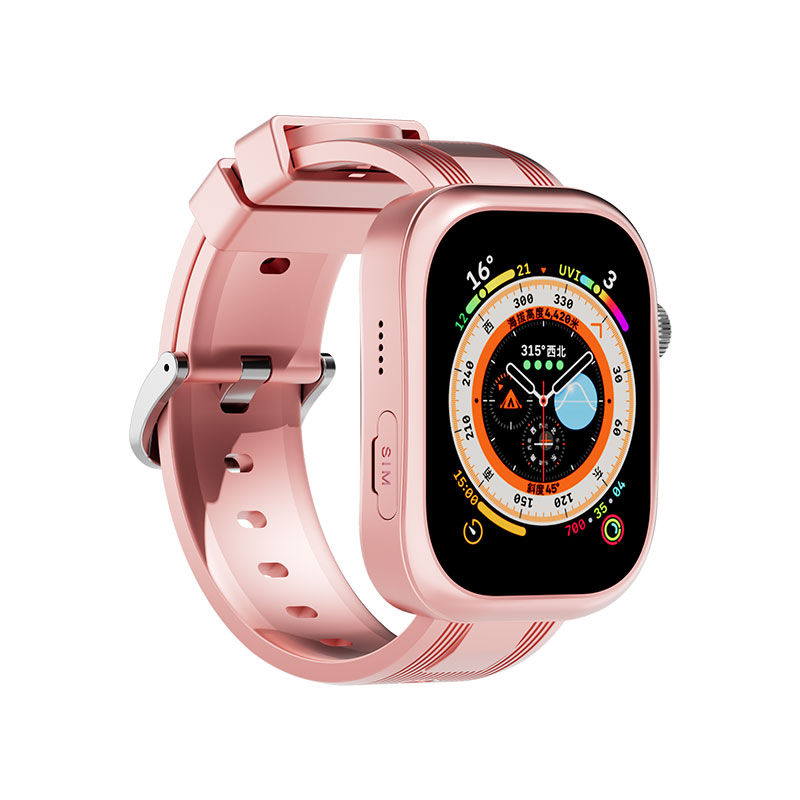 4G Kids Smartwatch with GPS Tracker Support Heart Rate Blood Oxygen Blood Pressure Rotating Camera AI Voice Assistant H01_2