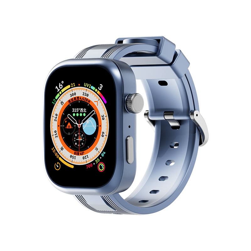 4G Kids Smartwatch with GPS Tracker Support Heart Rate Blood Oxygen Blood Pressure Rotating Camera AI Voice Assistant H01_3