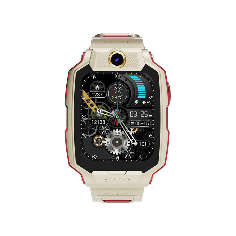 Children's GPS Tracker Watch 4G/3G/2G Cellular Network AI Assistant SOS Emergency and Video Call Multi-Mode Tracking Smartwatch H02_1