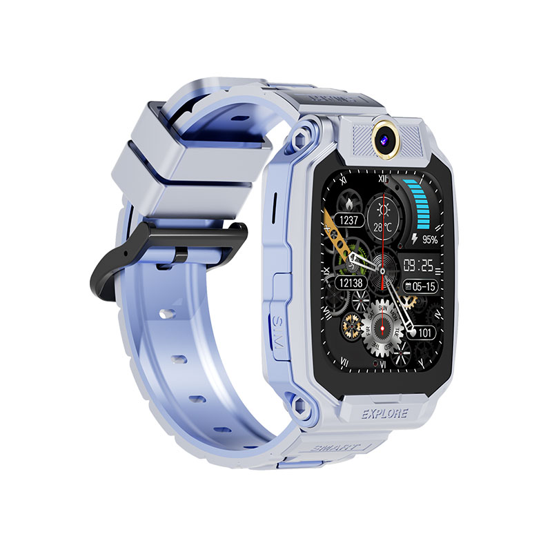 Children's GPS Tracker Watch 4G/3G/2G Cellular Network AI Assistant SOS Emergency and Video Call Multi-Mode Tracking Smartwatch H02_2