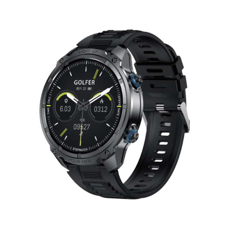 5G Cellular Network + IoT-NTN Satellite Connectivity Smartwatch for Outdoor Adventure and Health Monitoring GT300_1
