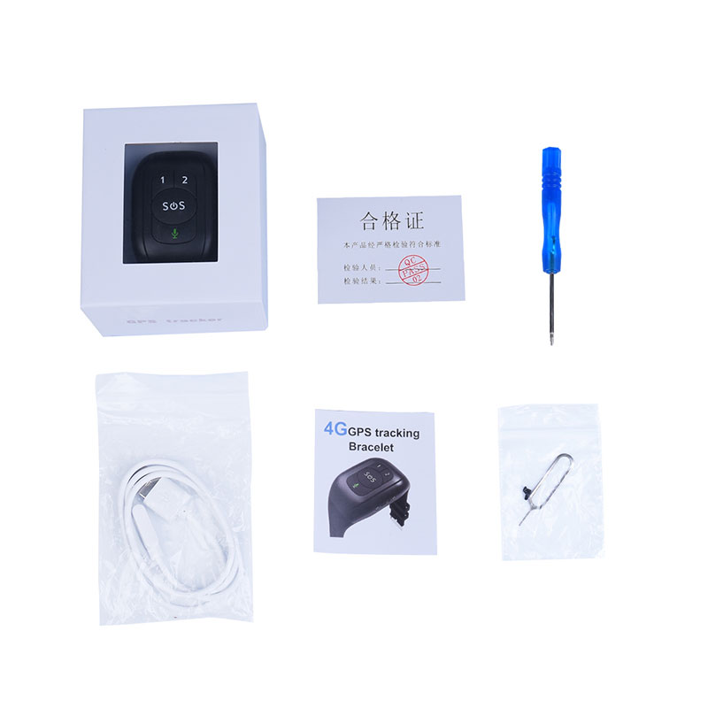 4G CAT1 Senior GPS Tracking Wristband with IP67 Waterproof Multi-Location SOS Emergency Call GPS Bracelet H48_5