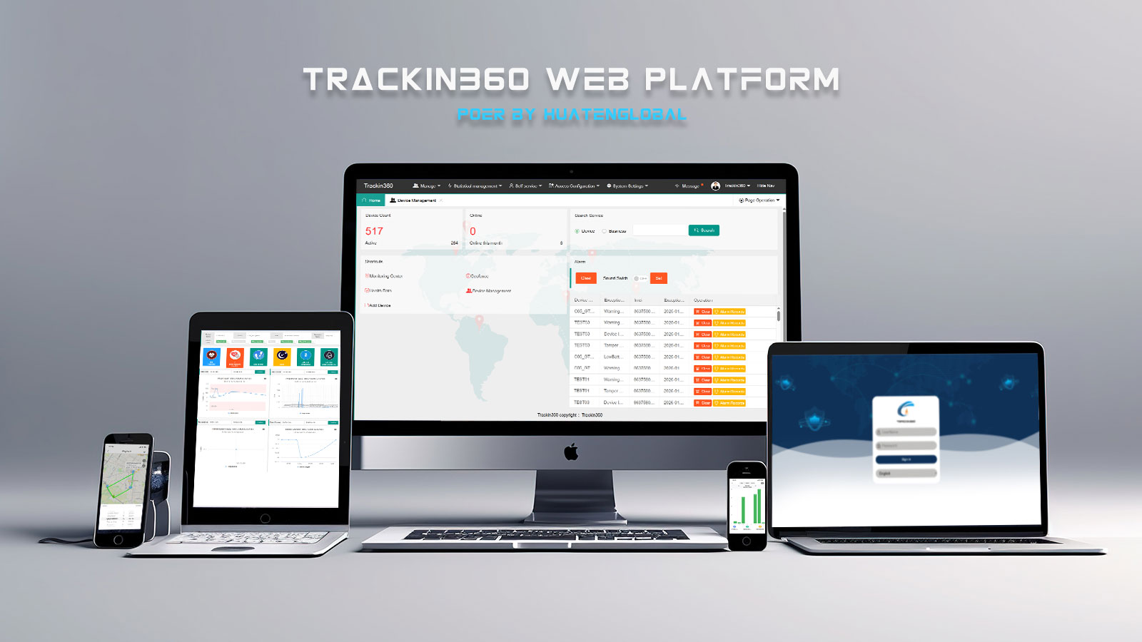 Trackin360 Web GPS Tracking Platform Operation Guide