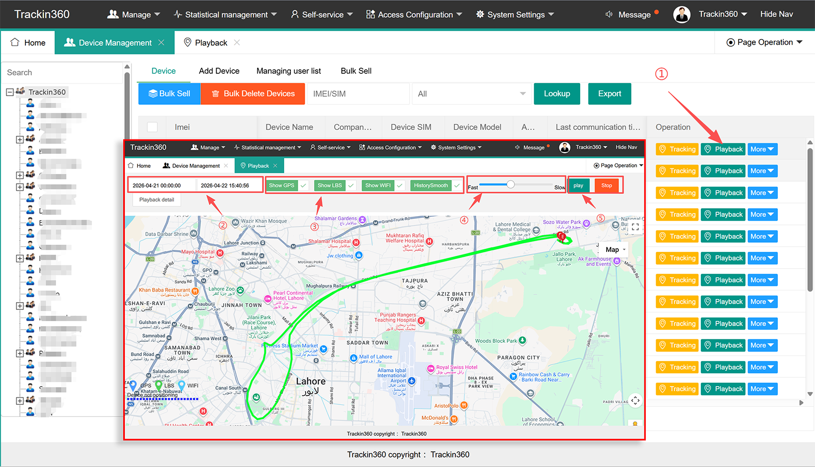Free GPS tracking platform Historical Playback Free GPS tracking platform Historical Playback
