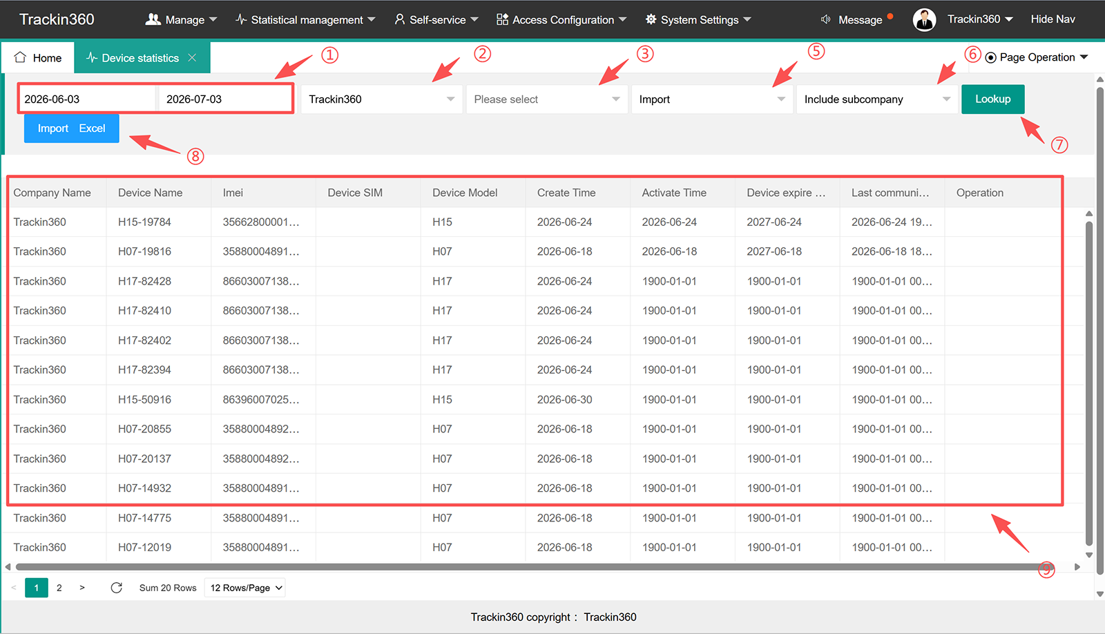 Free Trackin360 GPS tracking platform statistics Free Trackin360 GPS tracking platform statistics
